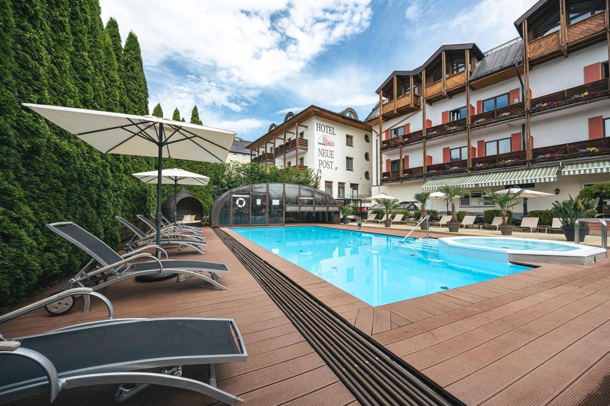 Hotel Neue Post Zell am See Bagian luar foto